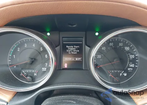 2013 Jeep Grand Cherokee Overland Summit из США, поврежденный, VIN 1C4RJFCT8DC612027